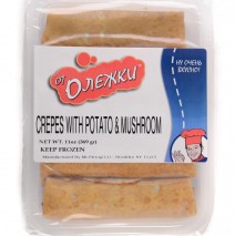 Potato Mushroom Crepes
