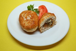 chicken mushroom patty
