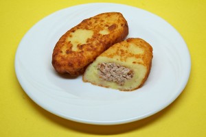 knish with ground chicken