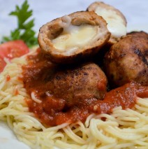 Stuffed Meatball with Mozzarella